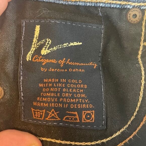 Citizens Of Humanity Kelly #063 Low Waist Crop Stretch Jeans Sz 24 - Picture 11 of 11